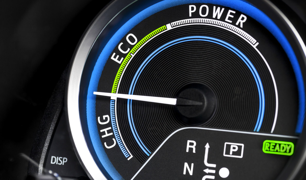 electric vehicle gauge